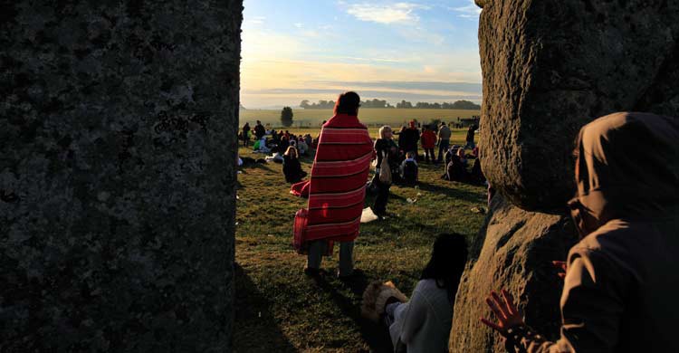Fiesta del solsticio de verano en Stonehenge, Inglaterra. Lefteris Pitarakis (Gtresonline)