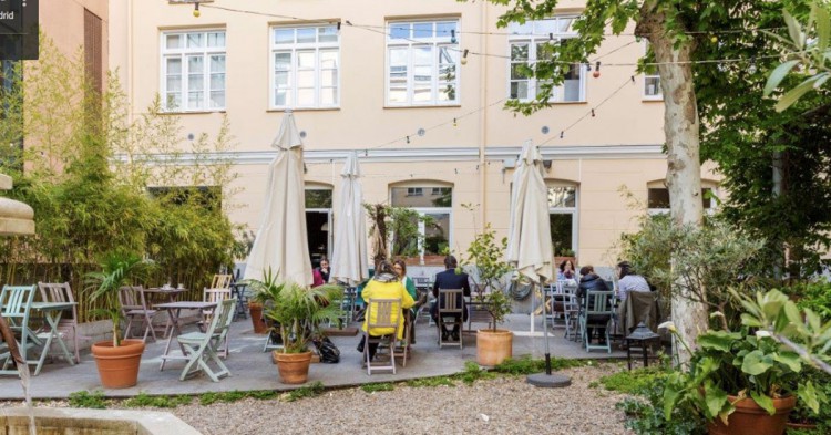 terraza Instituto francés de Madrid (Google Maps / Instituto Francés)