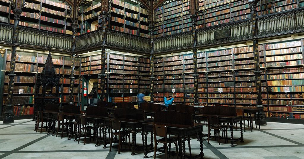 Real Gabinete Portugués de Lectura, Río de Janeiro (Rosino, Flickr)