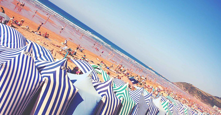 3. Playa de Zarautz (País Vasco).