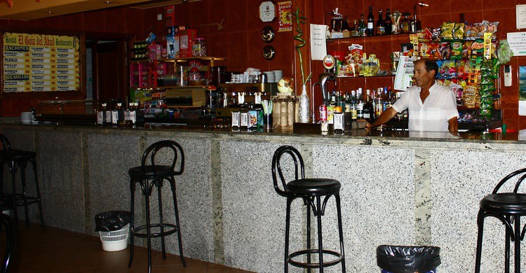 Bar en un pueblo de Cáceres. Jose Antonio Cotallo López (Flickr)