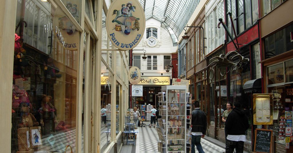 Passages Couverts, París (Ottavi Alain, Flickr)
