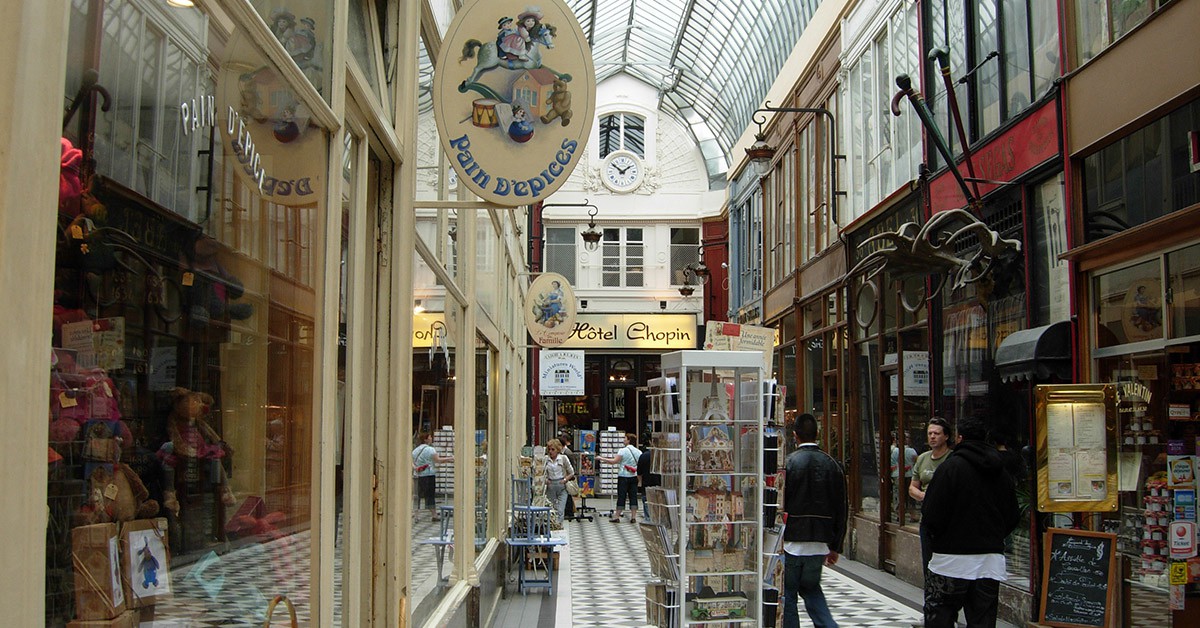 Passages Couverts, París (Ottavi Alain, Flickr)