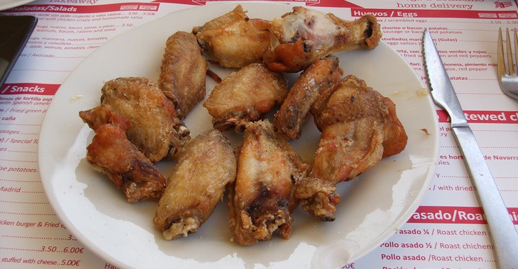 Alitas de pollo. Haydn Blackey (Flickr)