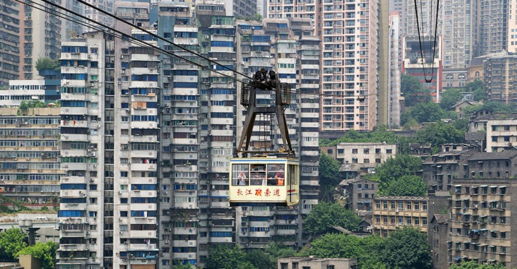Chongqing, China (Clément Belleudy, Flickr) 