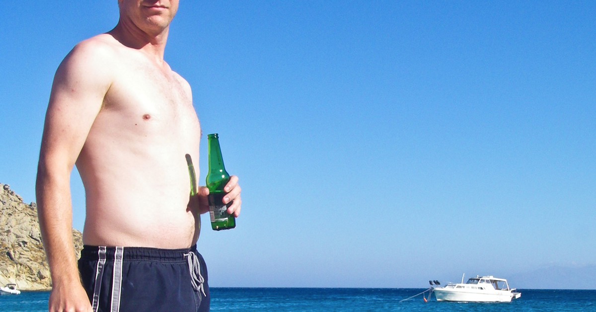 Andy y una cerveza. El Groo (Foter)