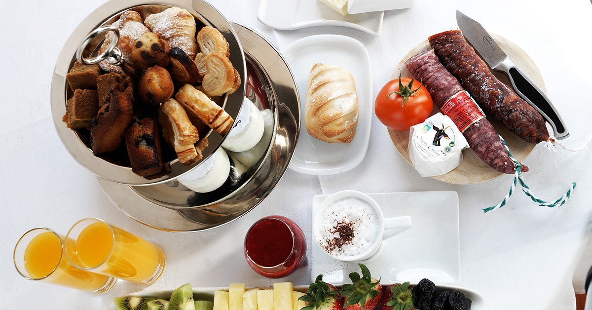 Presentación del desayuno. Molino de Alcuneza (Facebook)