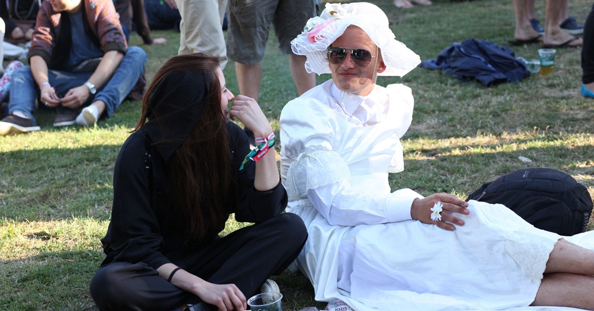 Festival fancy dress at Positivus. annainaustin (Foter)