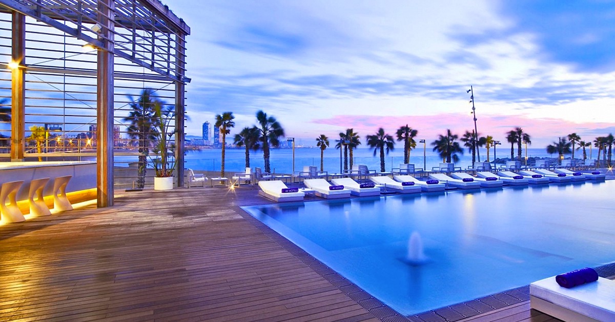 WET Deck. W Barcelona