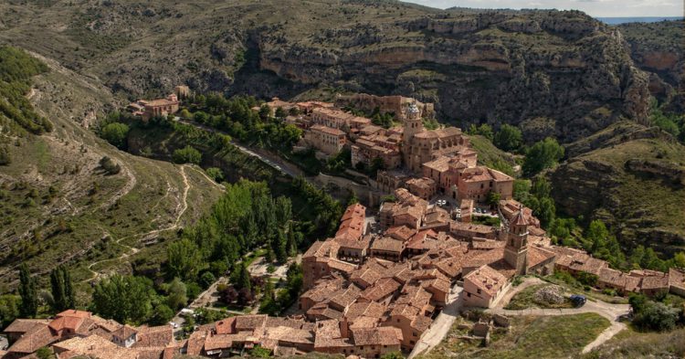 El encrustado pueblo de Albarracín (Flickr)