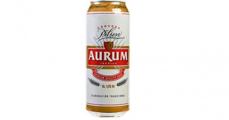 Cerveza Aurum (Fuente: Eroski)