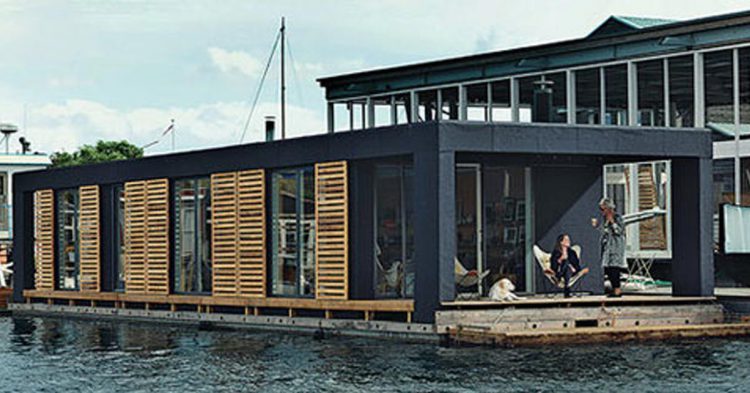 Cómo montar tu casa en el puerto de Copenhague (Fuente: nordicdesign.com)