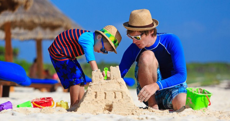 Construir castillos arenas (Istock)