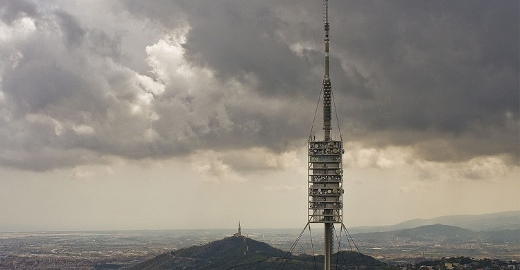 Torre Collserola en Barcelona (Flickr)