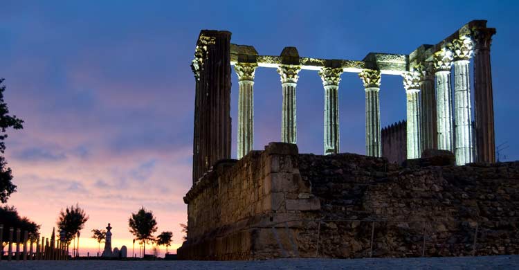 Templo de Diana, en Évora (iStock)