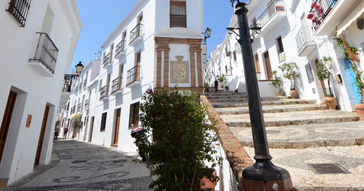 El pueblo blanco de Frigiliana en Málaga (Flickr)