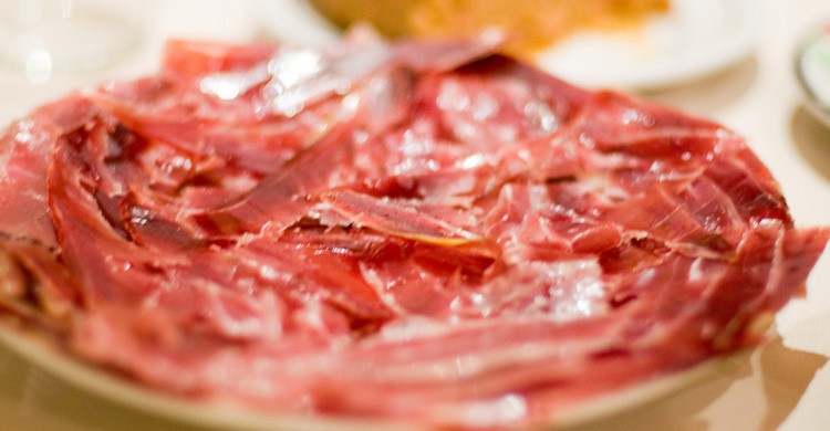 La deliciosa tapa de jamón en Madrid (Flickr)