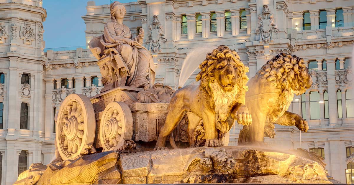 Fuente de Cibeles en Madrid (iStock)