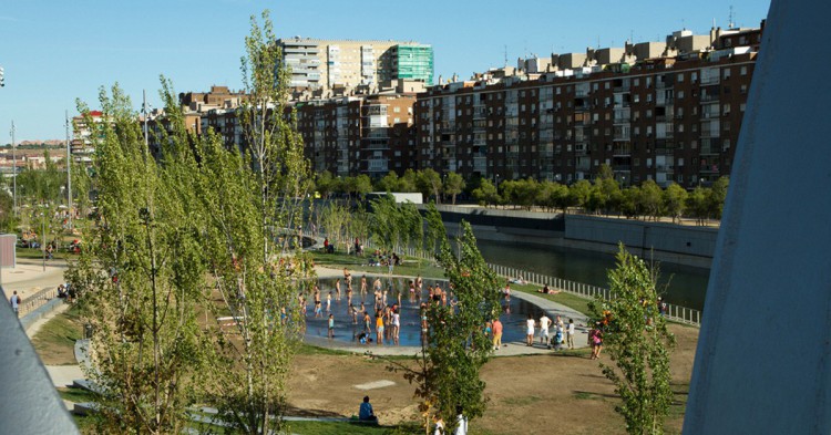 Madrid Río a la altura de Arganzuela (Flickr)