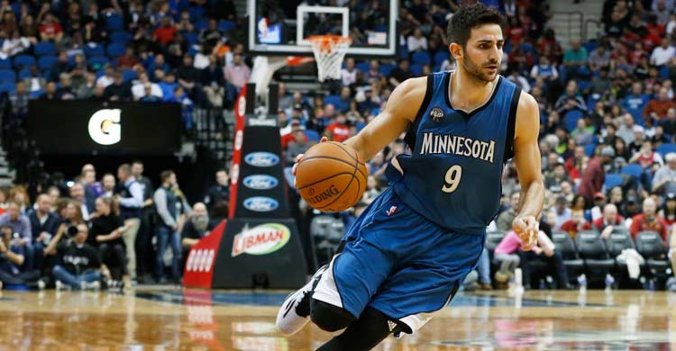 El frío será un año más el compañero habitual de Ricky Rubio en Minneápolis. AP Photo (Gtres)
