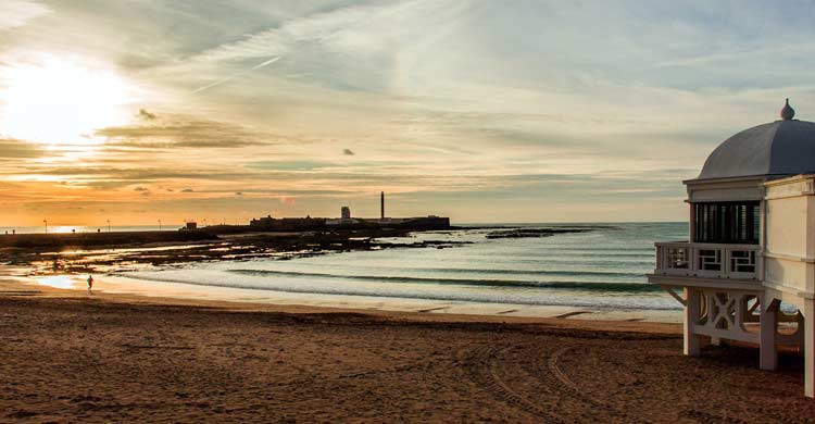 Playa de La Caleta (cadiz-turismo.es)