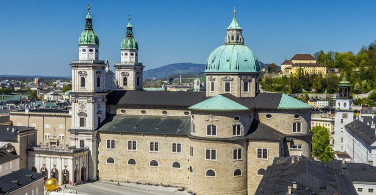 Imagen de la catedral de Salzburgo. Meinzahn (iStock)