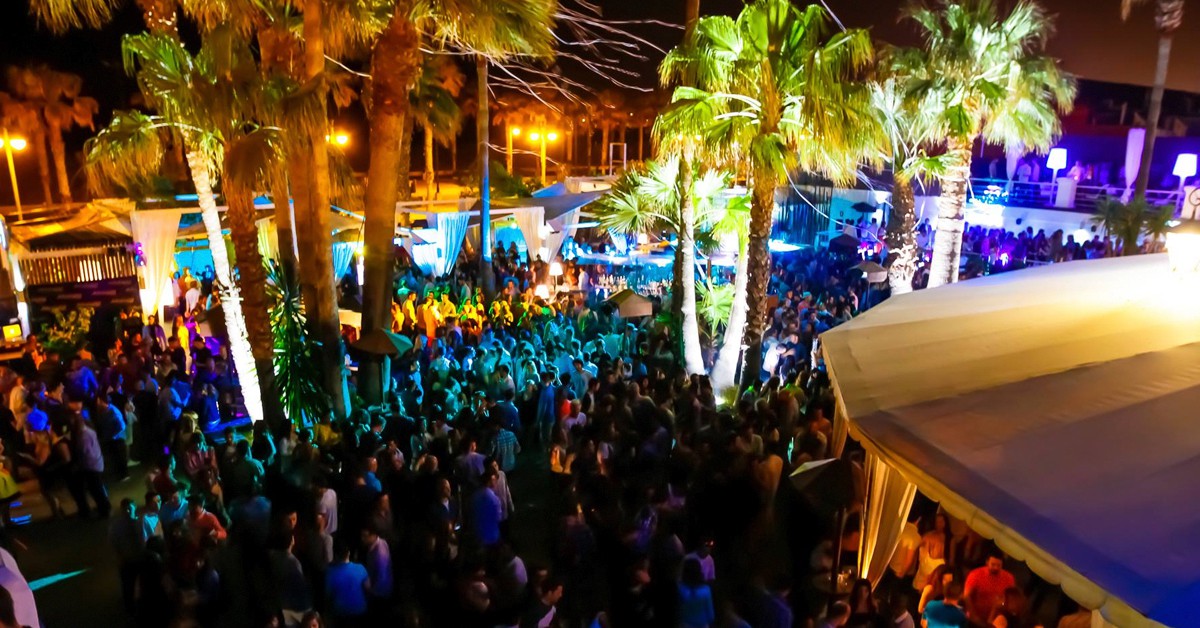 Vista aérea de la discoteca. (Akuarela Playa, Facebook)