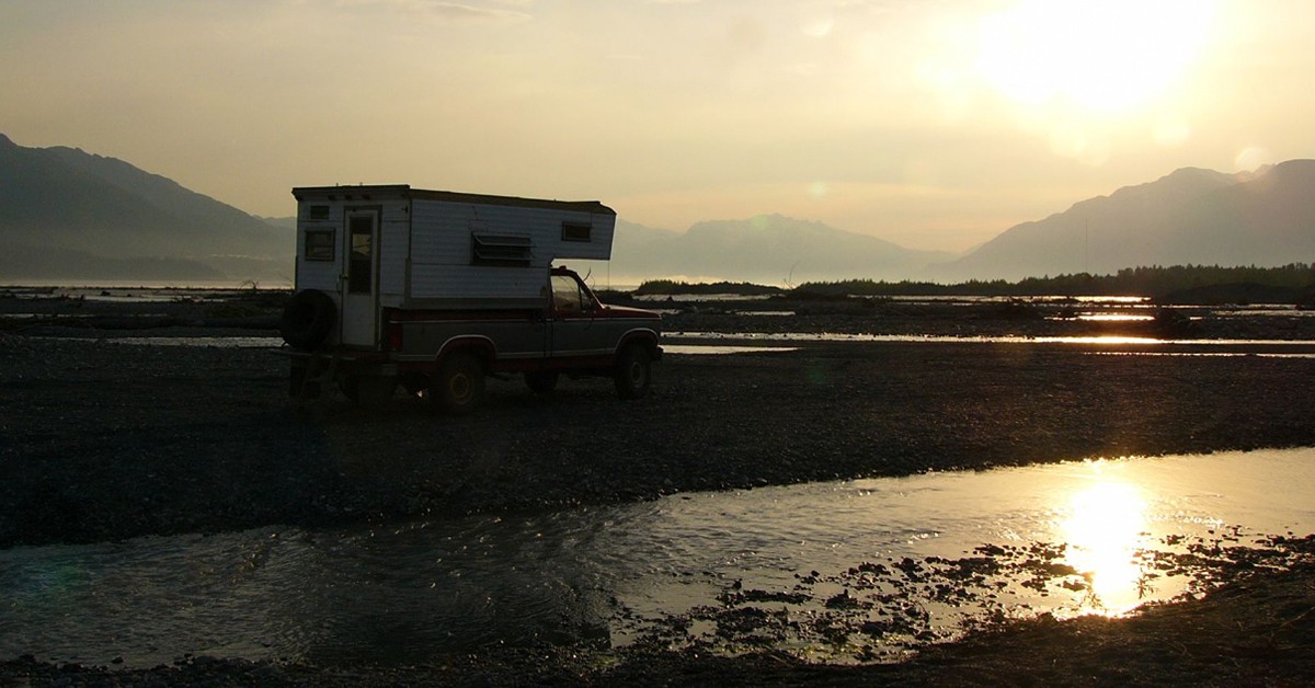 Sand Bar Camp. B. W. Townsend (Foter)