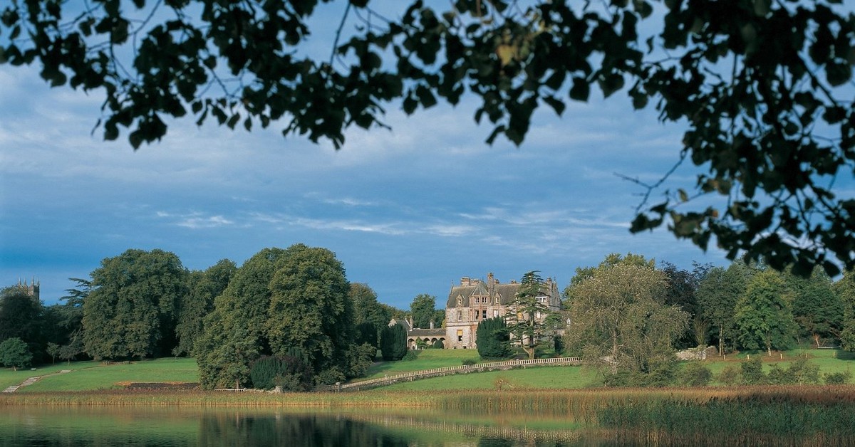 Vista de la campiña. Castle Leslie Estate (Facebook)