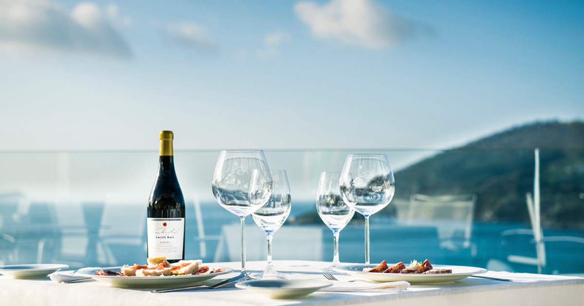 Vistas a la ría (Hotel Egeo)