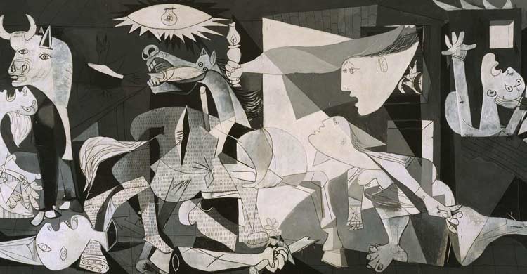El Guernica, de Picasso, se encuentra en el Museo Reina Sofía de Madrid (museoreinasofia.es)