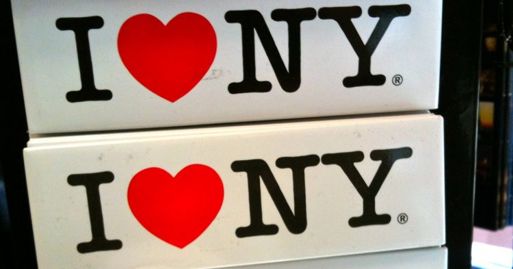 ¿Quién no conoce el cartel I love New York? (Flickr)