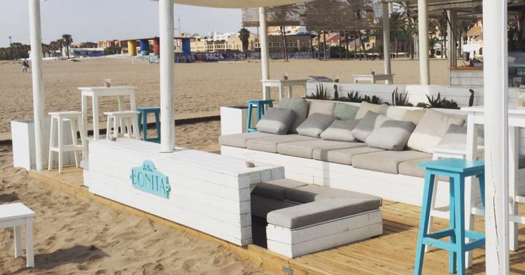 Terraza La Más Bonita en Valencia (Fuente: lamasbonita.es)