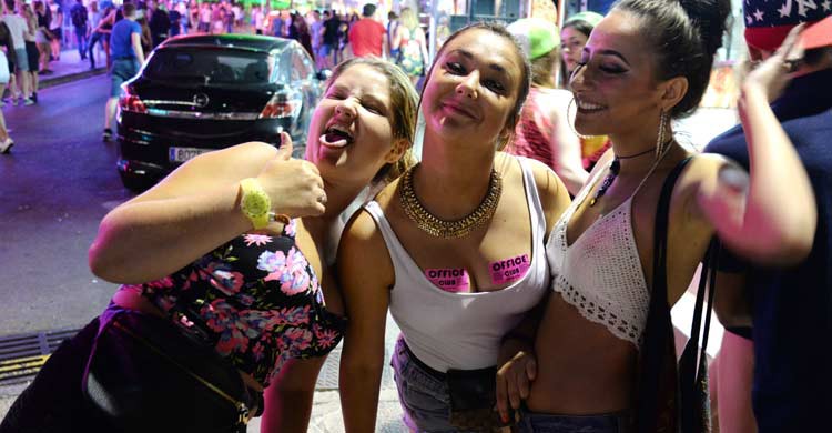 Magaluf es el destino de fiesta favorito de muchos turistas británicos. AP Photo (Gtres)