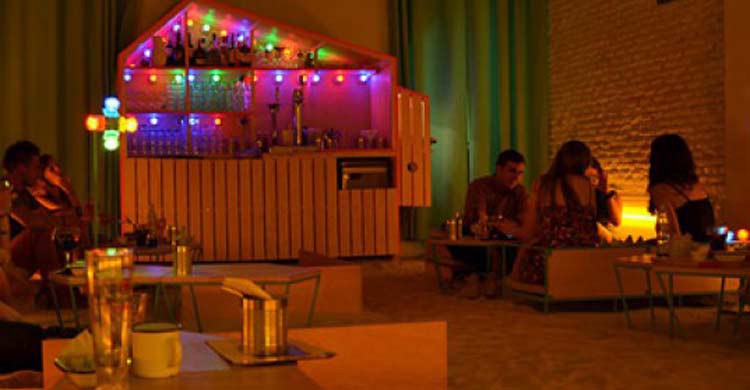 Restaurante Ojalá, en Malasaña