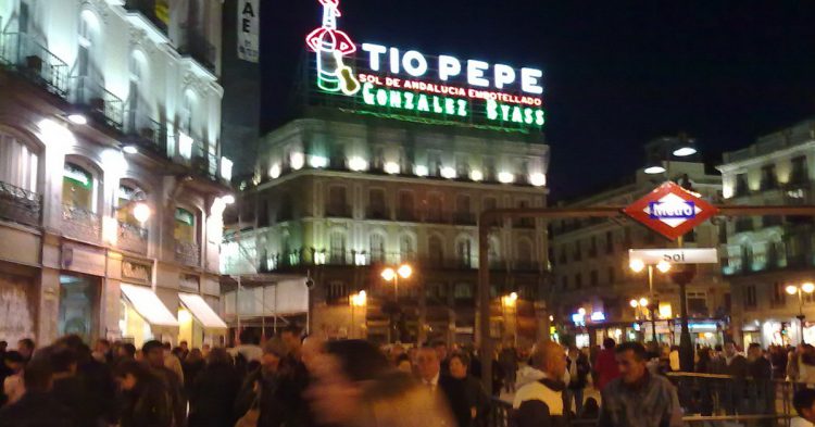 El cartel de Tío Pepe en Madrid (Flickr)