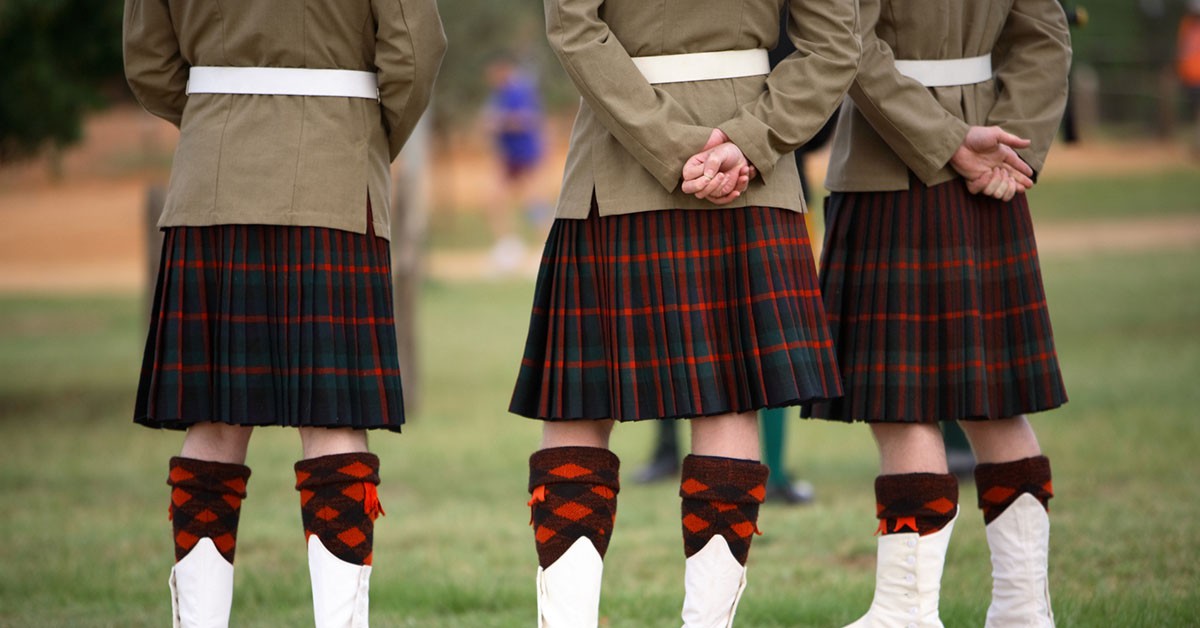 Escocia: kilt (iStock)
