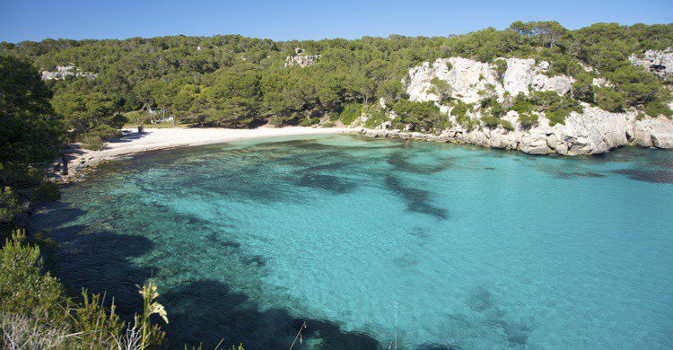 Pequeña playa de Menorca. Quintanilla (iStock)