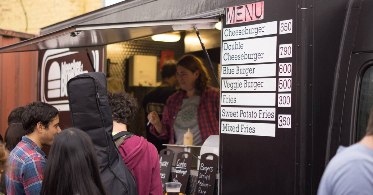 Uno de los puestos de Bleecker St. (Bleecker St. Burger, Facebook)