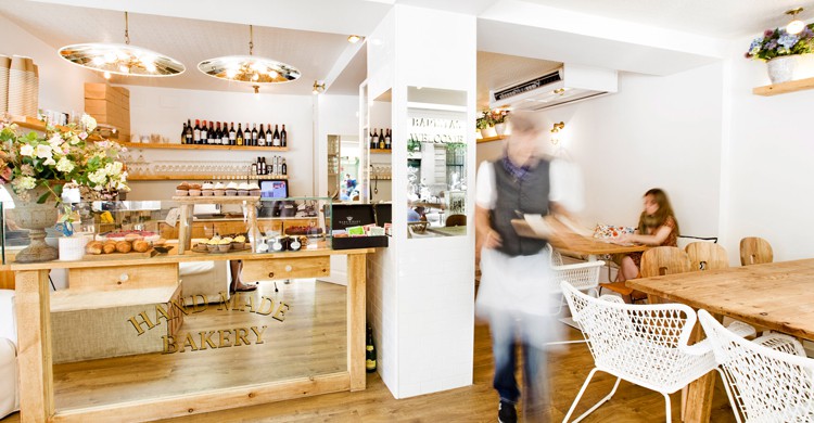 Uno de los locales de bollería casera (Cup & Cake Barcelona)