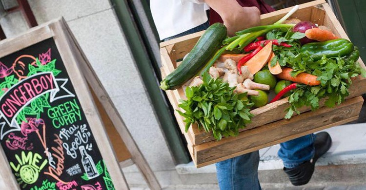Caja de verduras (Gingerboy Madrid, Facebook)