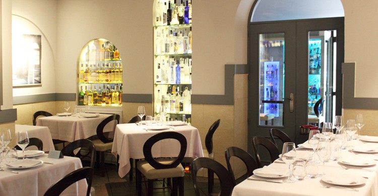 Una de las salas del restaurante (Web del restaurante Kasanova)