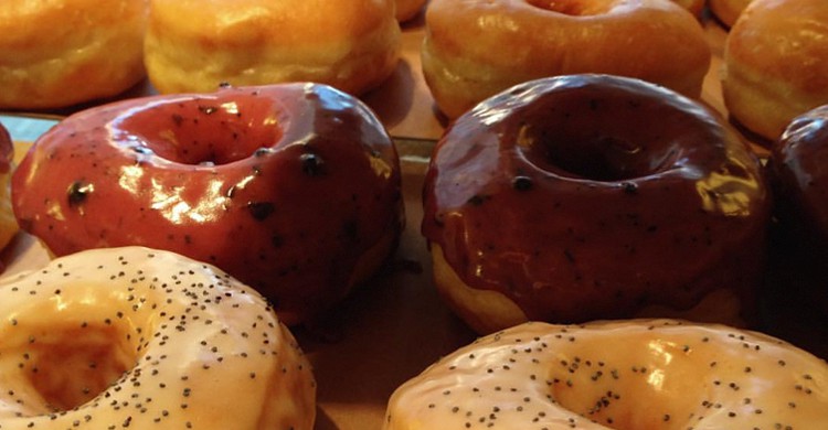 Glaseado de maracuyá y de arándanos (Lukumas, Facebook)