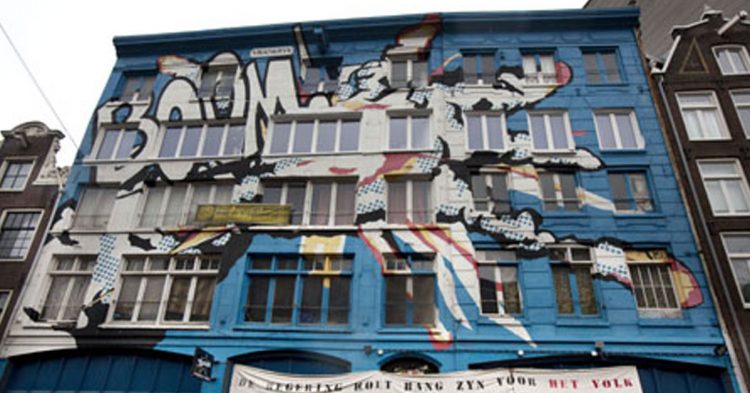 El moderno edificio Vrnakrijk de Amsterdam (Fuente: vorige.nrc.nl)