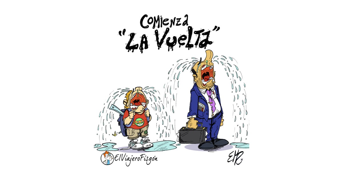 Se nos acabó lo bueno, las vacaciones llegan a su fin. Septiembre ya está aquí y nos traer lo peor de todos los años, la vuelta a la rutina, la vuelta el cole y vivir pensando en nuestras próximas vacaciones. ¿Quién creéis que sufre más? ¿Nosotros o los más pequeños?<br><br>Autor: Emilio Morales