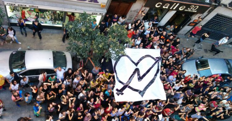 Reivindicación en el Patio Maravillas en Madrid (Fuente: patiomaravillas.net)