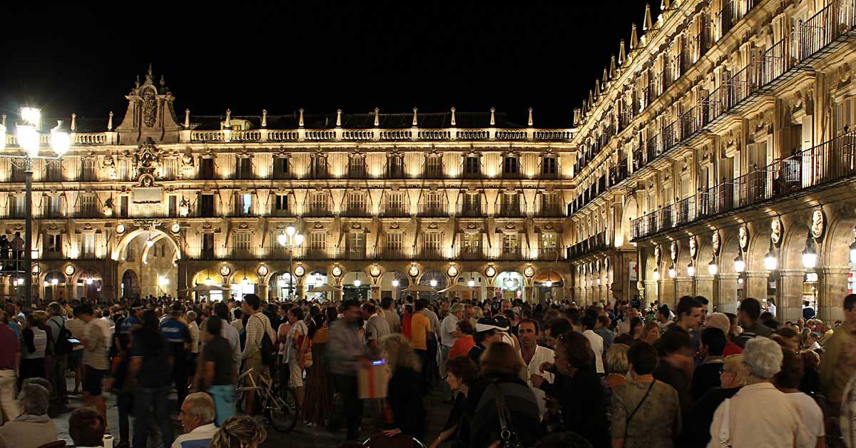El animado ambiente universitario de Salamanca (Flickr)