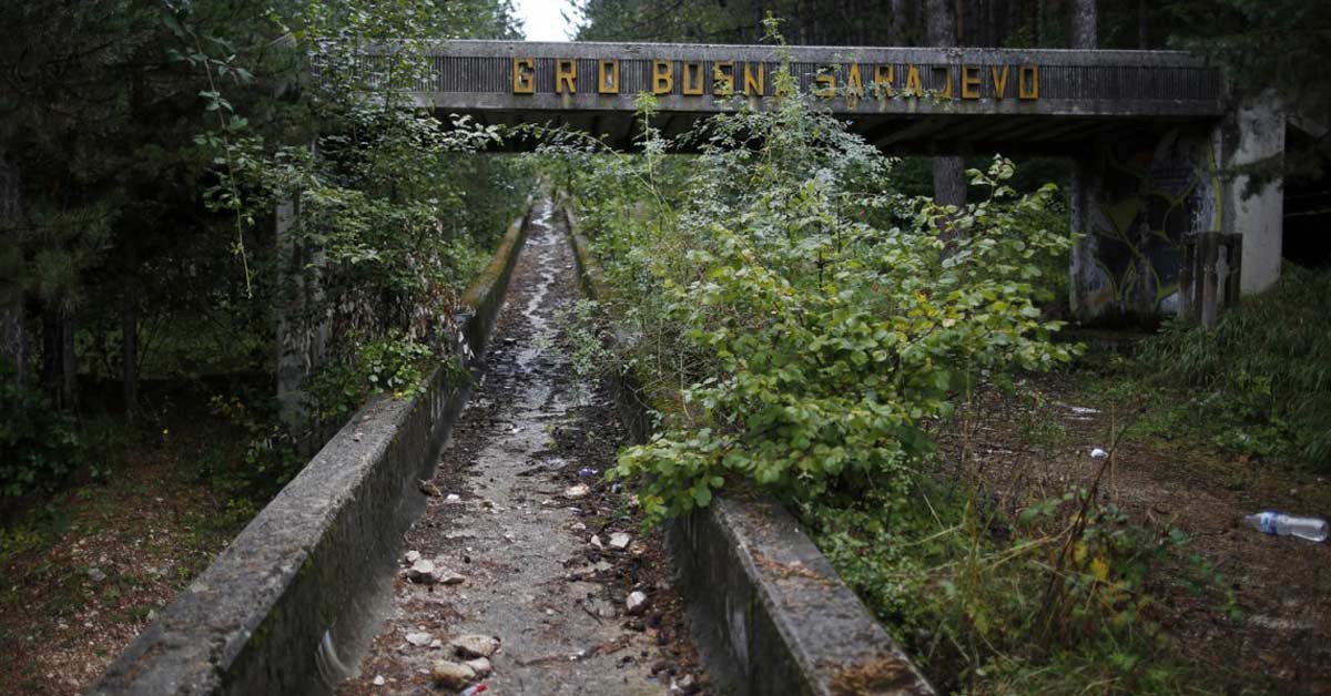 Instalaciones de los Juegos Olímpicos de Invierno de Sarajevo 1984 (imgur.com)
