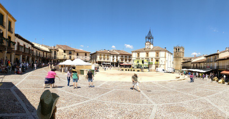 Plaza Mayor de Riaza. Jorge Sanz (Flickr)