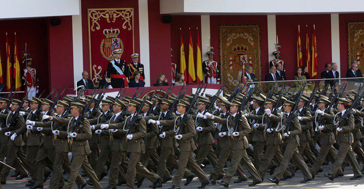 Desfile del 12 de octubre de 2015. Ejército de Tierra (Flickr)